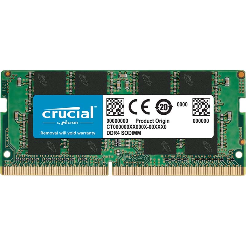 Memoria RAM Crucial SO-DIMM DD4 2666MHz PC4-21300 4GB CL19