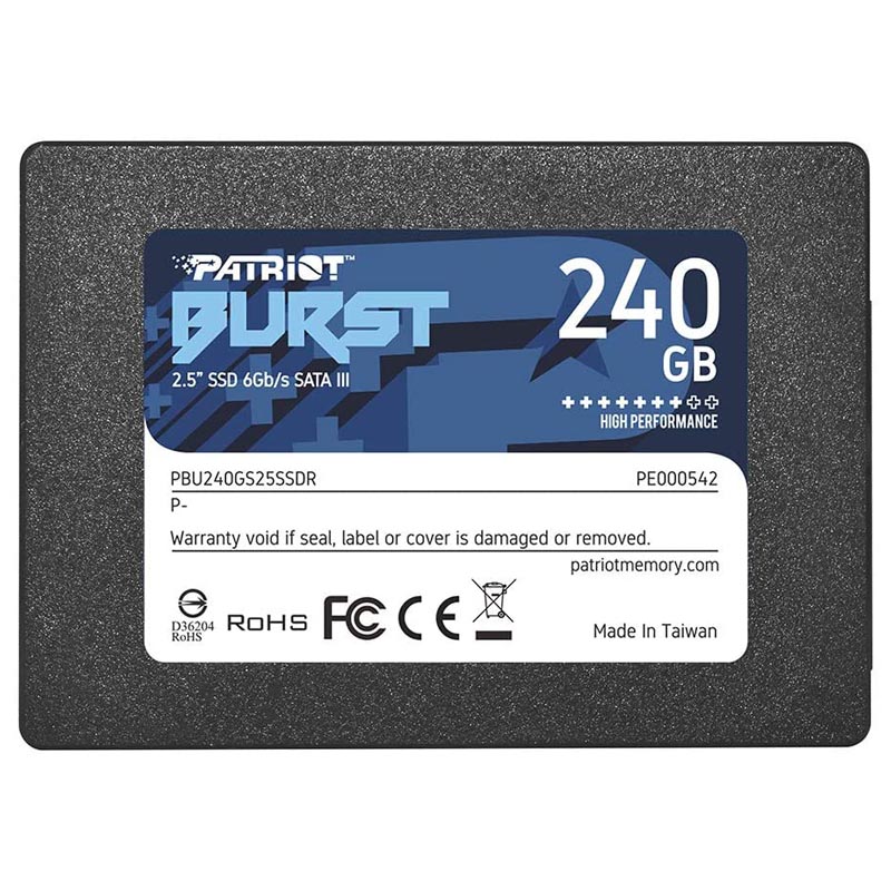 Disco Duro SSD 240GB Patriot Burst