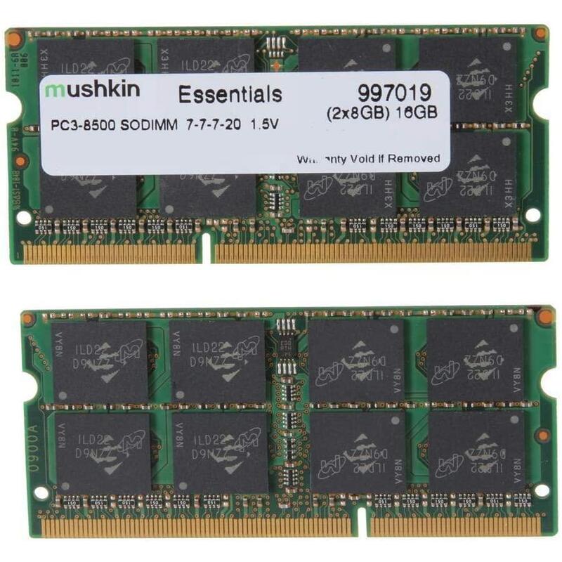 Memoria RAM Mushkin Essentials SO-DIMM 16GB DDR3 16GB DDR3