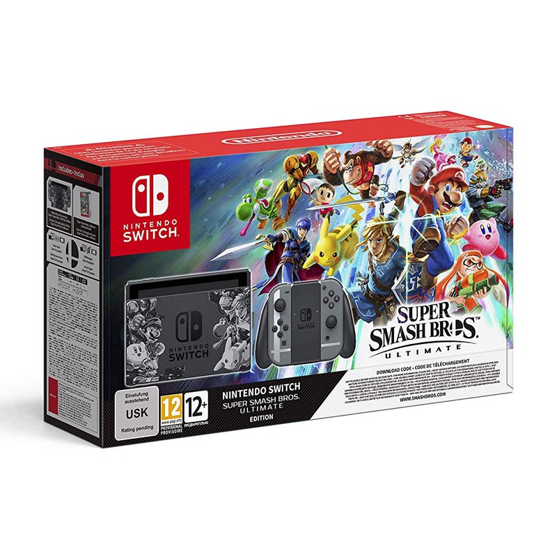 Nintendo Switch Edición Super Smash Bros Ultimate