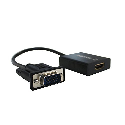 Adaptador VGA a HDMI con Entrada de Audio Approx APPC25