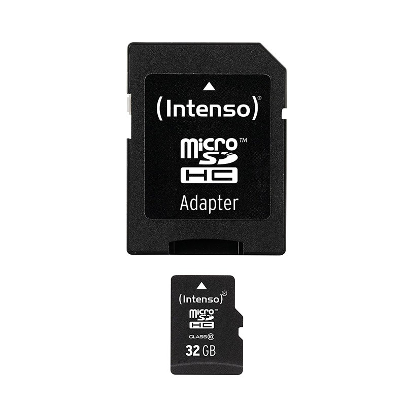 Tarjeta MicroSDHC 32GB Clase 10 Intenso 3413480 - c/adapt