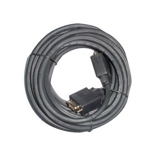 3Go - Cable VGA Macho a Macho Apantallado 10mtr
