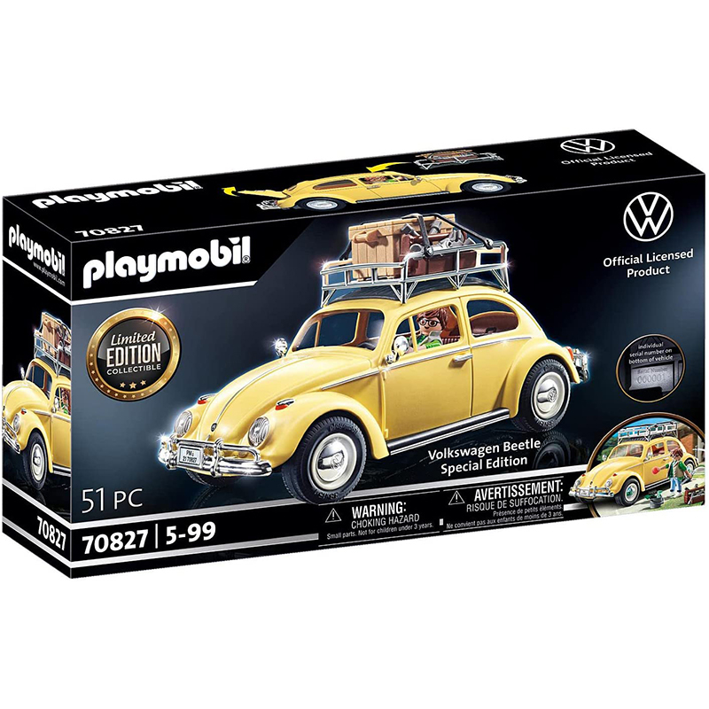 PLAYMOBIL 70827 Volkswagen 70827 VW Beetle Edición Especial