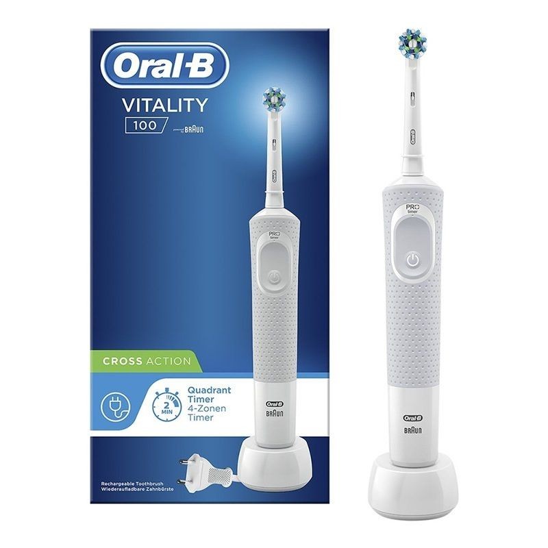 Cepillo Dental Braun Oral-B Vitality 100 Blanco