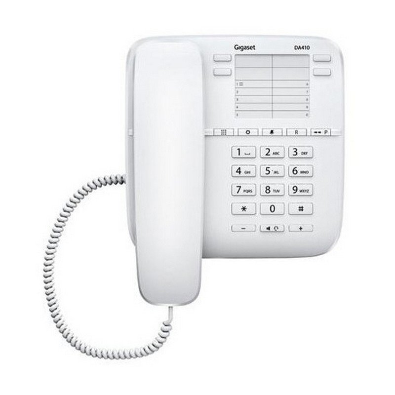 Teléfono Fijo Gigaset DA410 Blanco