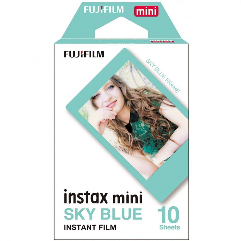 Película Fotográfica Para Instax Mini - Fujifilm Instax Mini Sky Blue