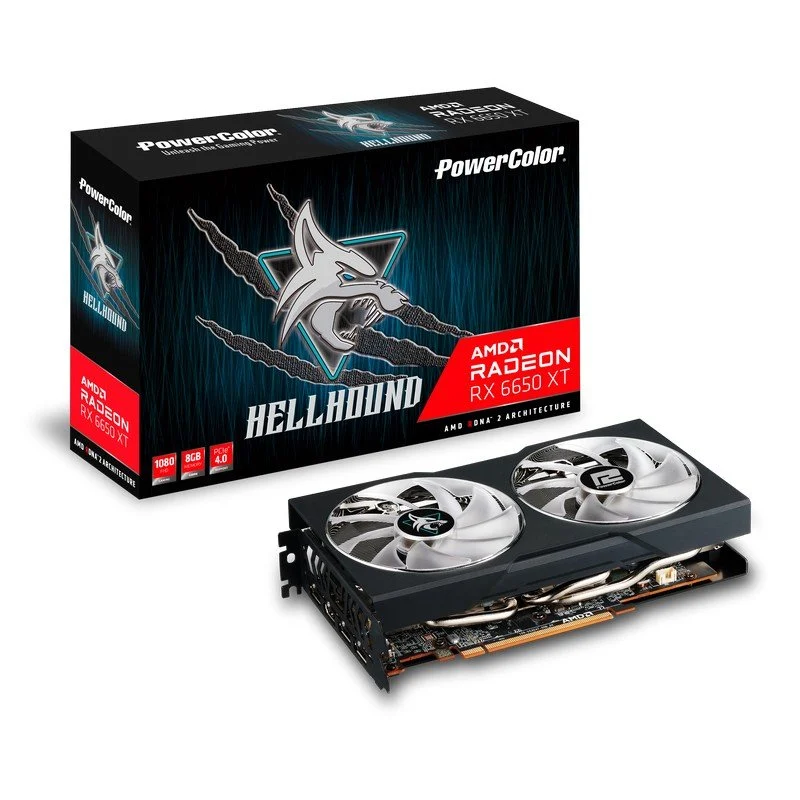 Tarjeta Gráfica PowerColor Hellhound AMD Radeon RX 6650XT 8GB GDDR6