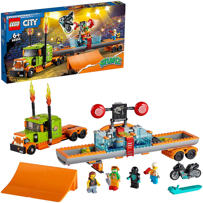 LEGO 60294 City Stuntz Espectáculo Acrobático: Camión