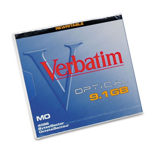 5.25'' MO Verbatim RW 9.1GB 14x