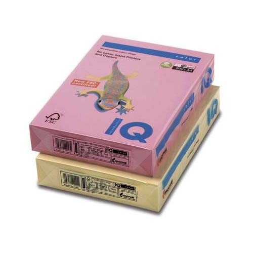Papel Color Crema IQ DIN-A4 160g pack 250 pcs