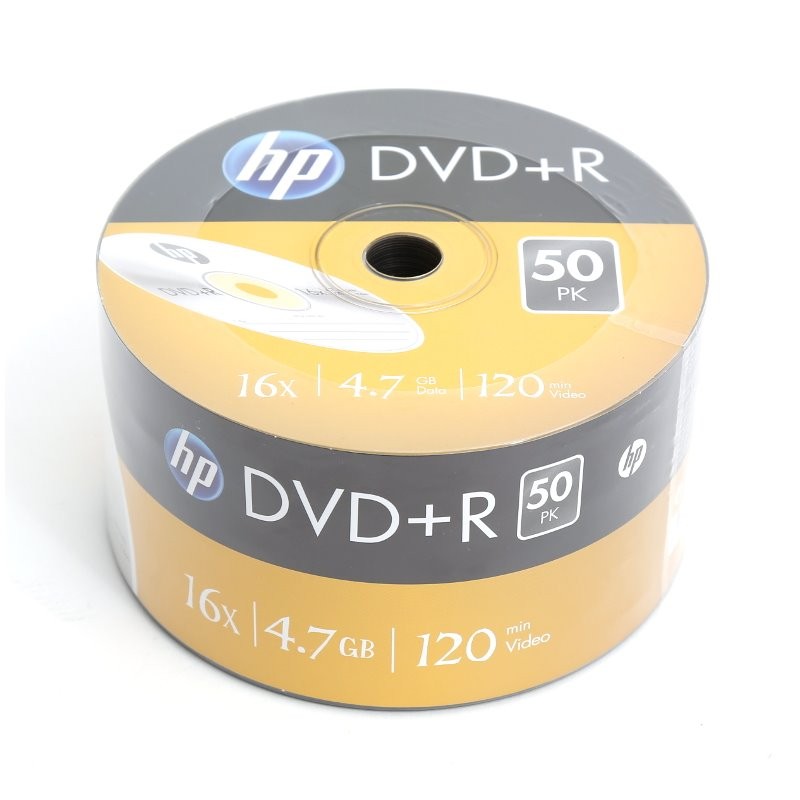 DVD+R 16x HP Bobina 50 uds