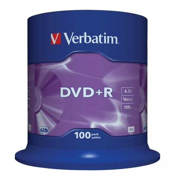 DVD+R 16x Verbatim 