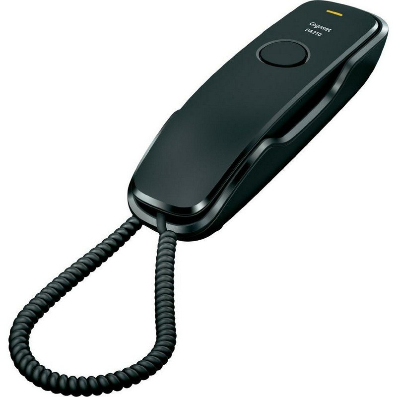 Teléfono Fijo Gigaset DA210 Negro