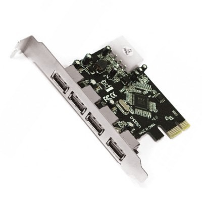 Tarjeta PCI-E 4P USB 3.0 Approx APPPCIE4P