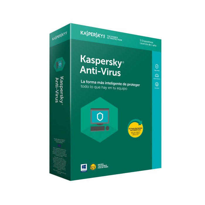 Kaspersky Lab Anti-Virus 2018 3 Dispositivos