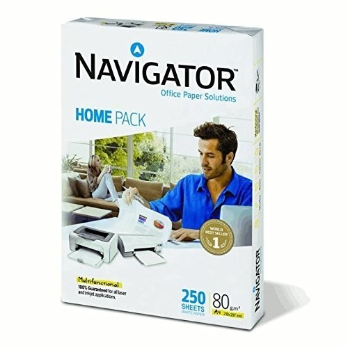 Papel Multifuncion Navigator Home Pack DIN-A4 80g/m2 250 pcs