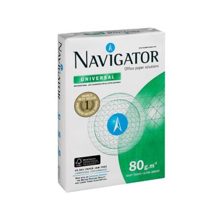 Papel Blanco Navigator Universal DIN-A3 80g pack 500 pcs
