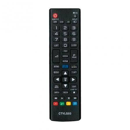 Mando a Distancia CTVLG03 Compatible con TV LG - No Precisa Programación