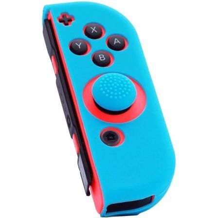 Nintendo Switch Funda Silicona para Joy-Con Derecho + Grip Blade FR-TEC / Azul