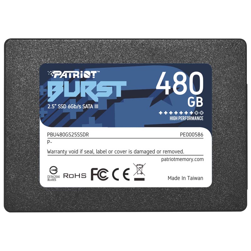 Disco Duro SSD 480GB Patriot Burst
