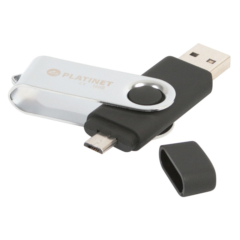Pendrive 32GB Platinet BX-Depo OTG con micro USB Negro
