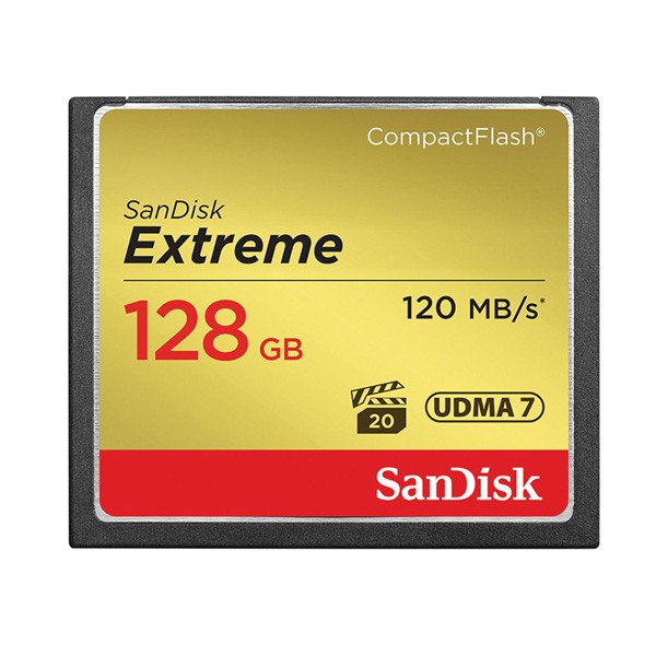 Sandisk Extreme Compact Flash SDCFXSB-128G-G46 128GB