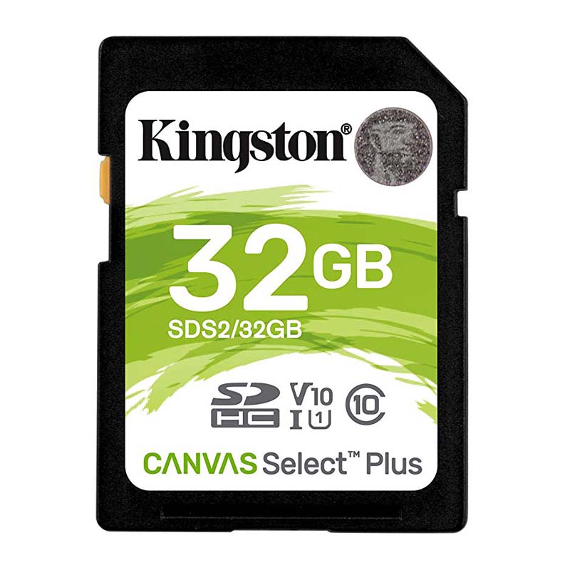 Kingston Canvas Select Plus Tarjeta SDHC 32GB C10 UHS-I V10 100MB/s