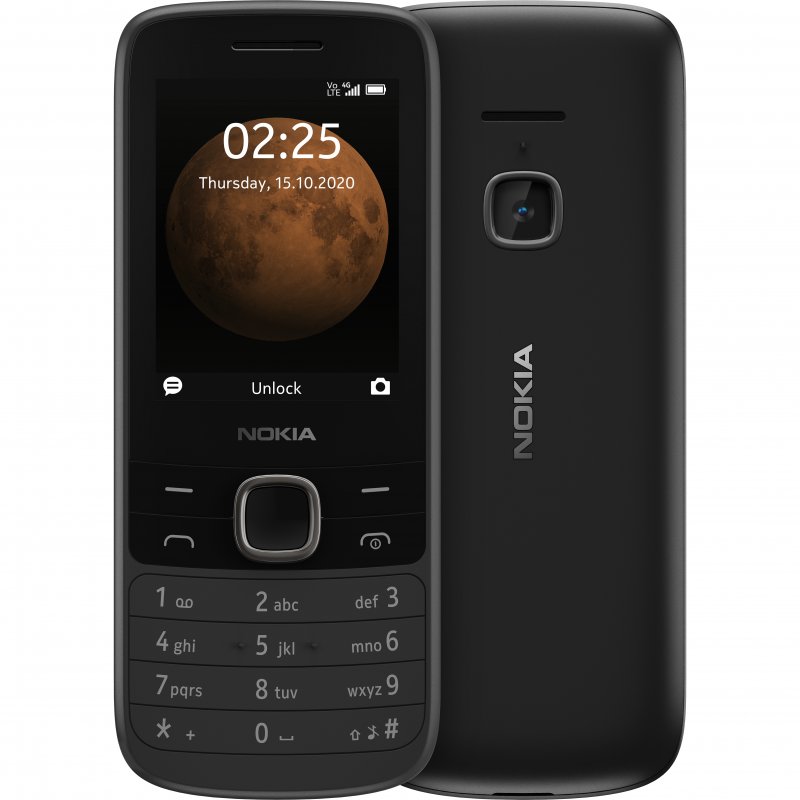 Teléfono Móvil Nokia 225 4G Negro