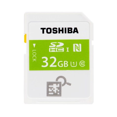 Tarjeta SDHC 32GB Clase 10 Toshiba NFC SD-T032NFC(6