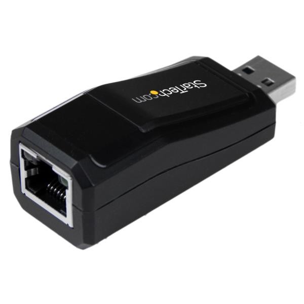 Adaptador USB3.0 a Gigabit Ethernet Negro