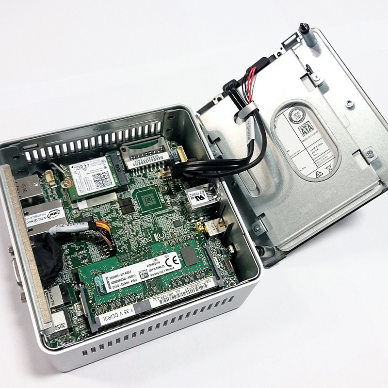 suizo Aliviar Para construir Mini PC Barebone Intel Nuc NUC5CPYH HTPC Negro | Opirata