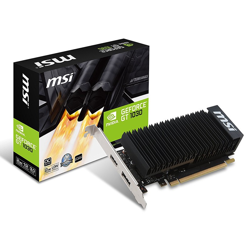 Tarjeta Gráfica MSI GeForce GT 1030 2GH LP OC 2GB DDR5